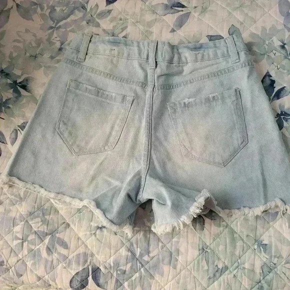 KENSIE jean shorts light blue size 2/26 - Picture 2 of 5